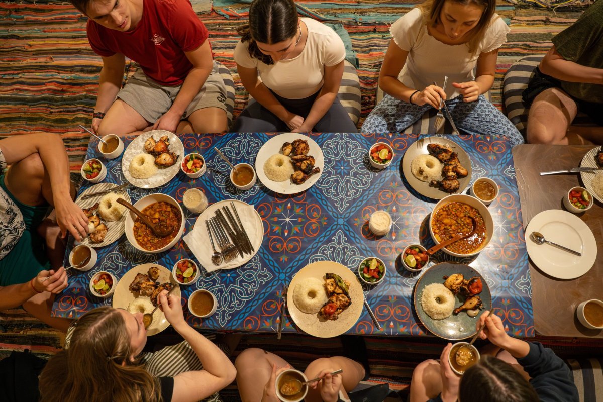 Beduínská večeře