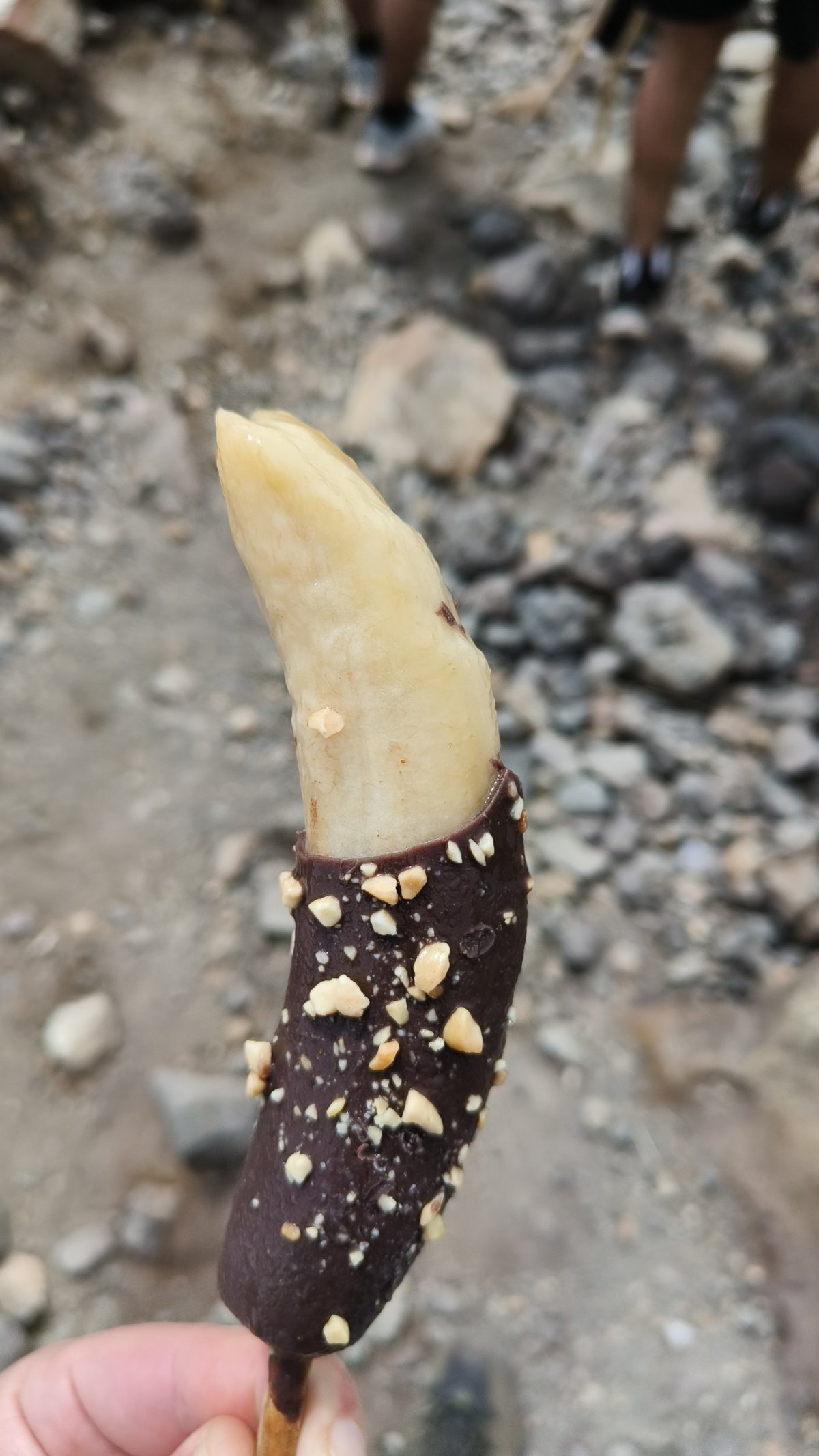 Ale je to poctivý banán v čokoládě