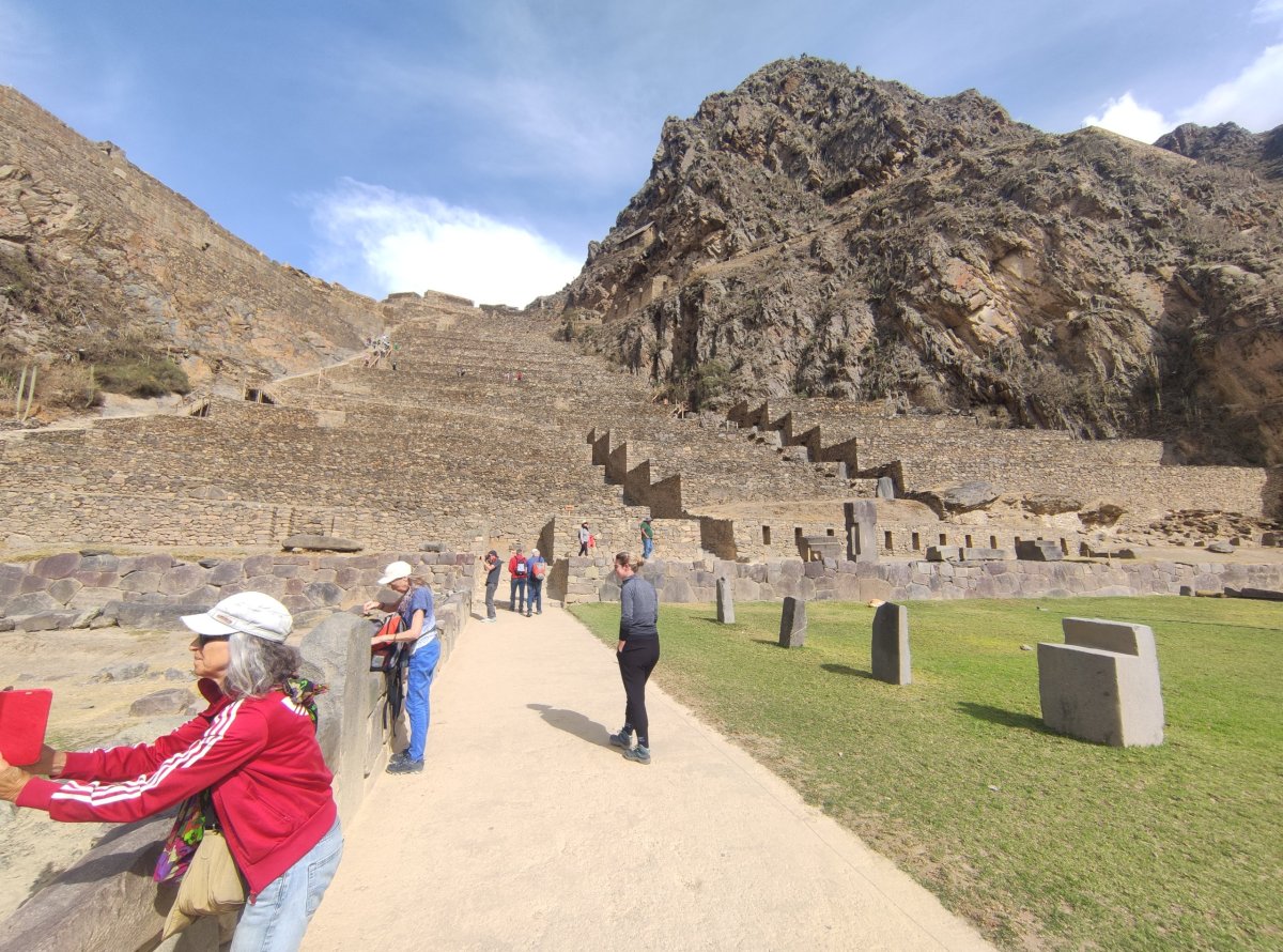 rozvaliny Ollantaytambo