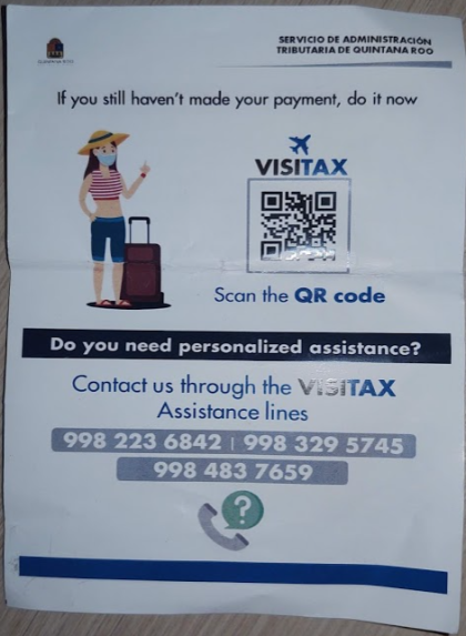 Informační leták VisiTAX