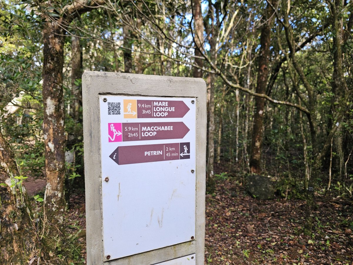 Značení v Black River NP