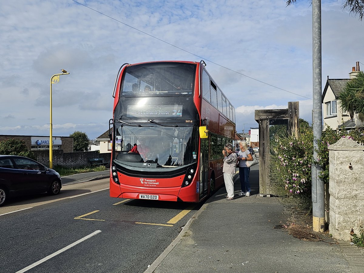 Autobus v Newquay