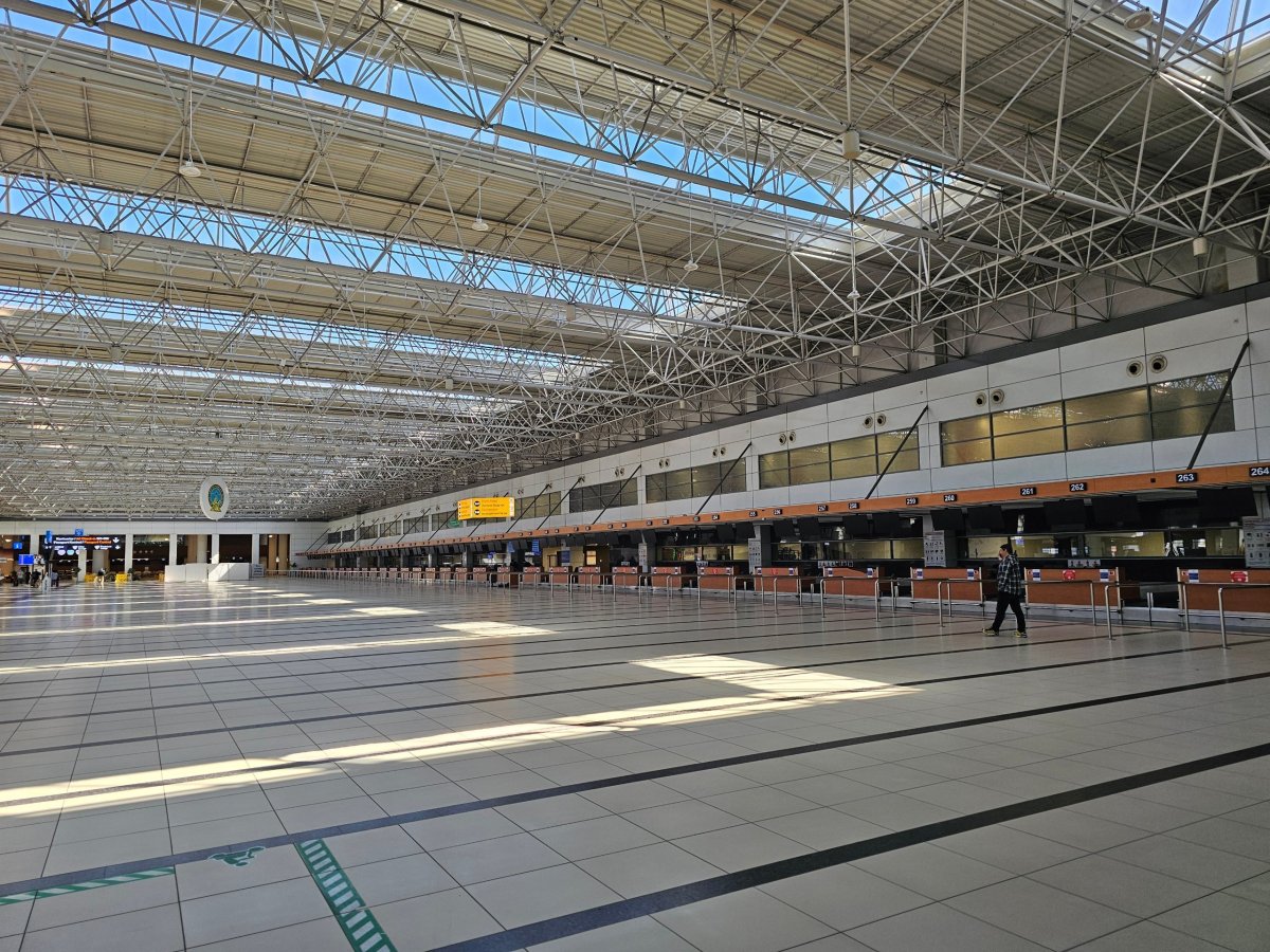 Check-in přepážky v terminálu 2