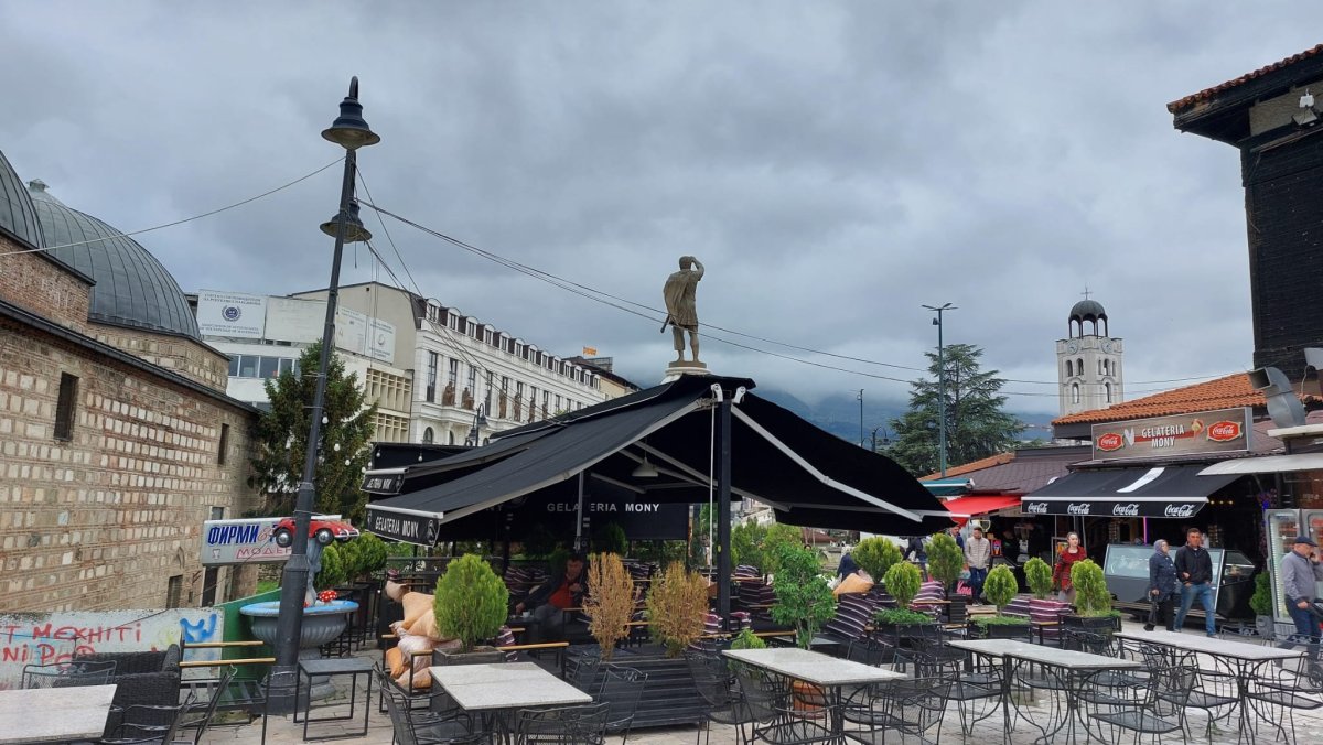 Skopje náměstí 