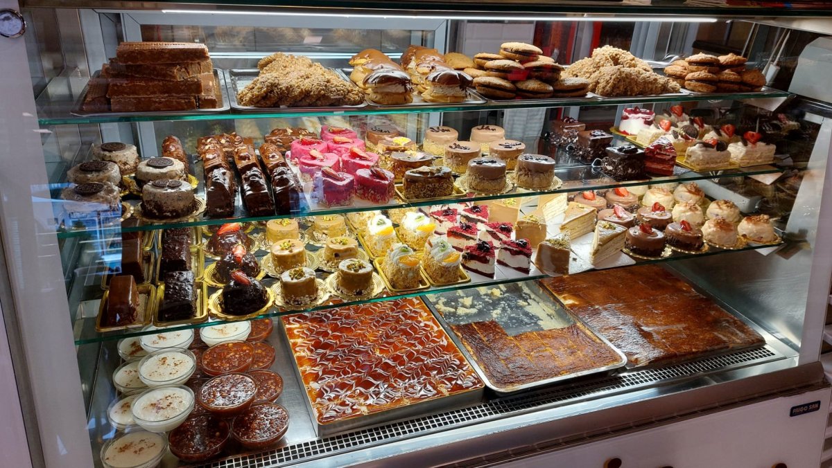 Skopje, cukrárna Ohrid 