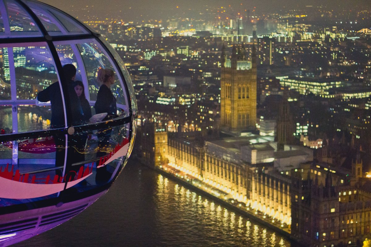 London Eye výhled