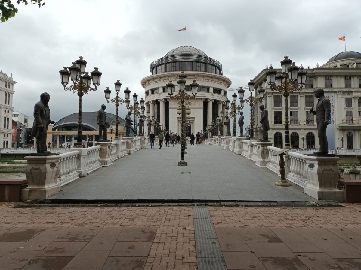 Skopje novostavby