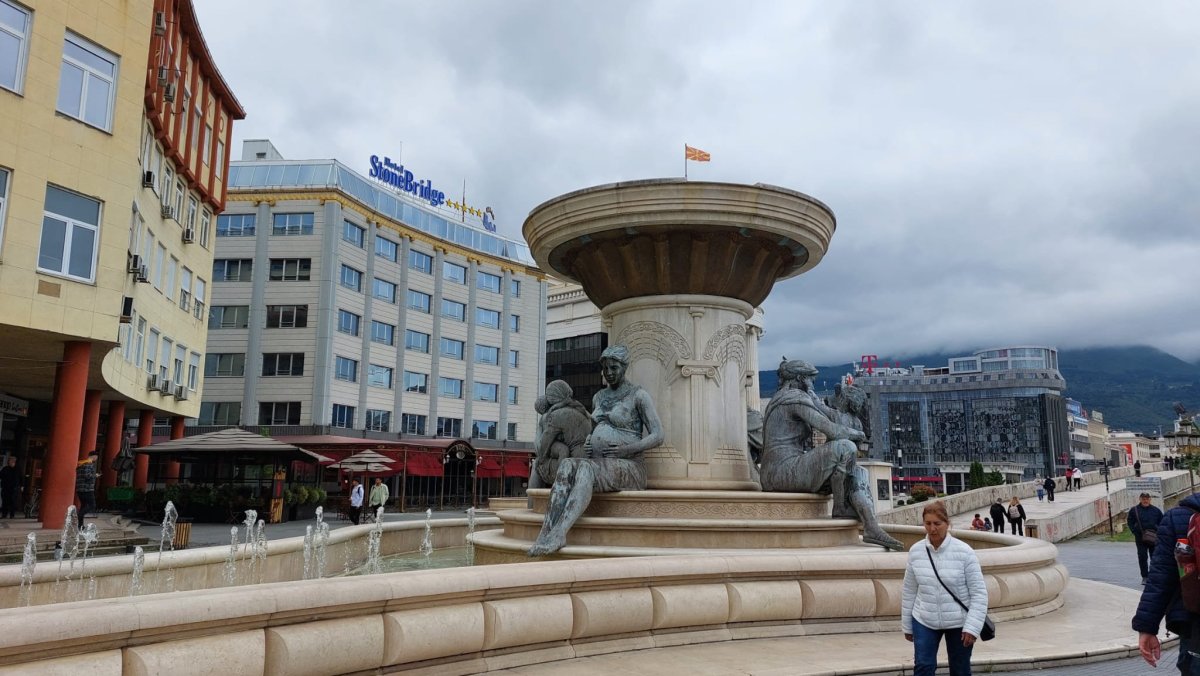Skopje monument 