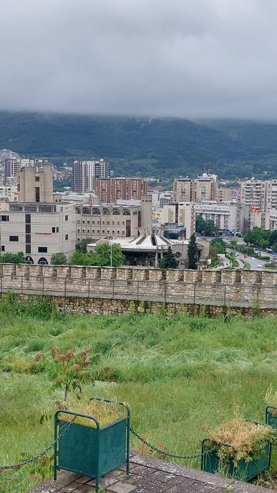 Skopje pohled z pevnosti