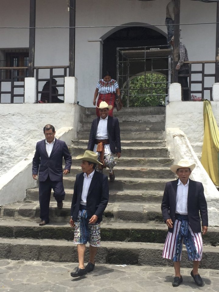 Santiago de Atitlán a tradiční místní kroje