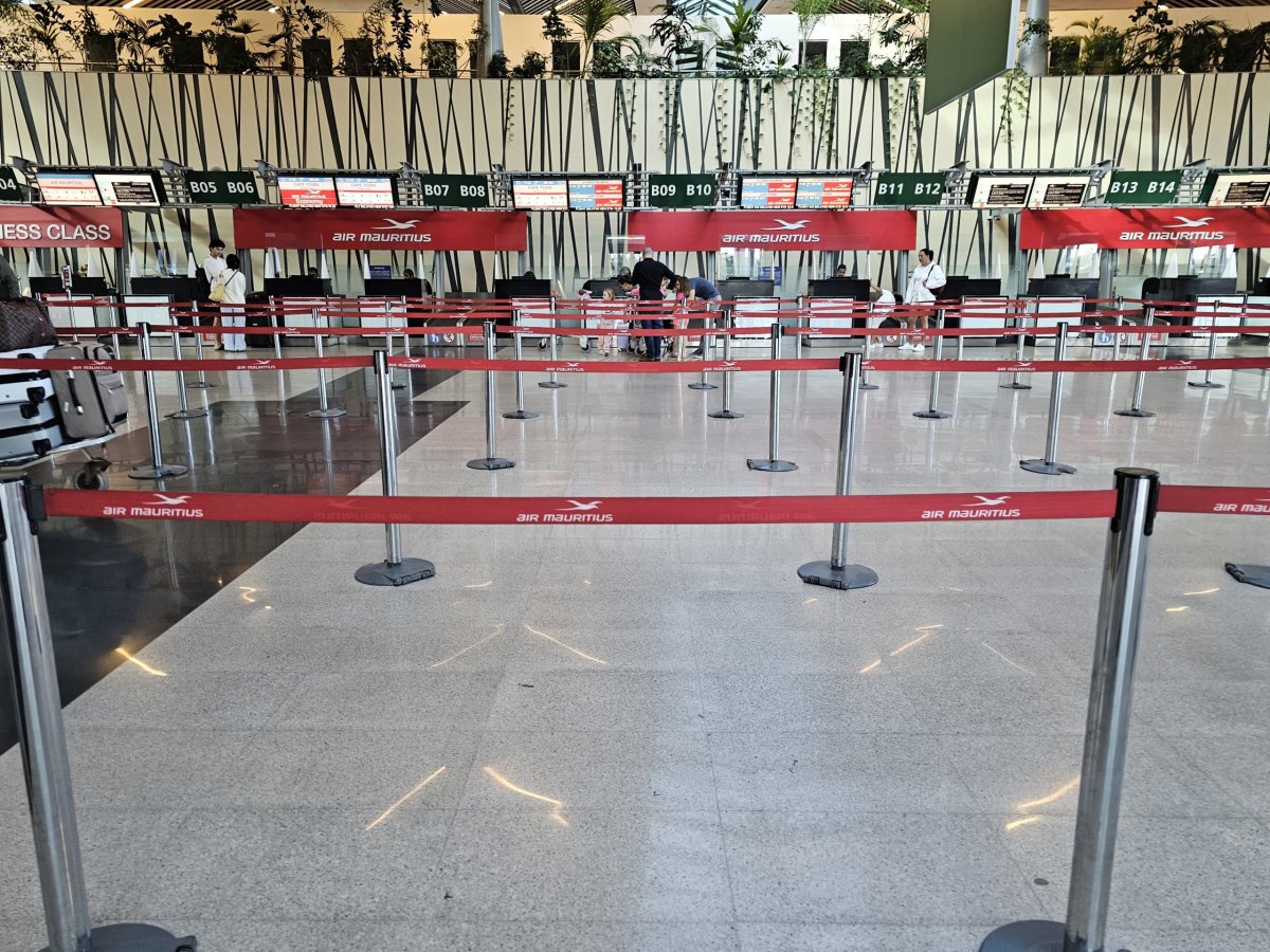 Check-in Air Mauritius