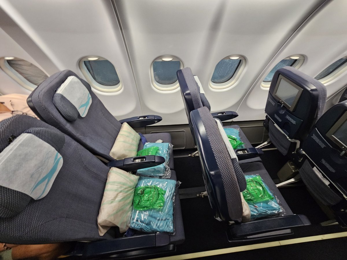 Sedačky v ekonomické třídě, Airbus A330