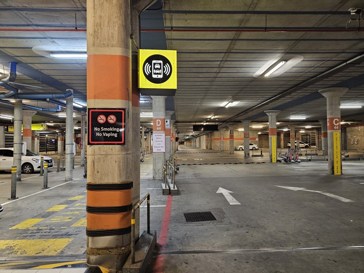 Stanoviště aut přes mobilní aplikace