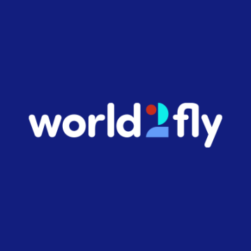 World2Fly logo