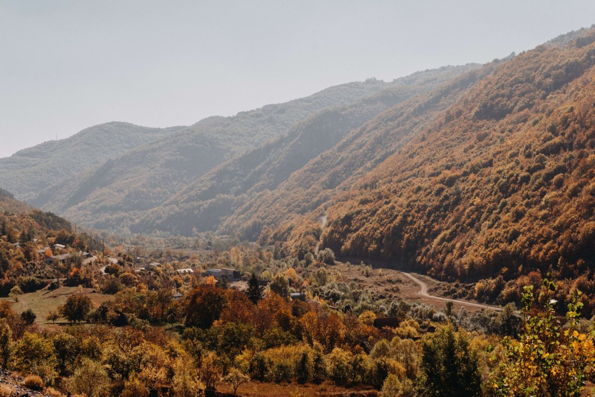 Výhledy po cestě do Lukovské Banji.