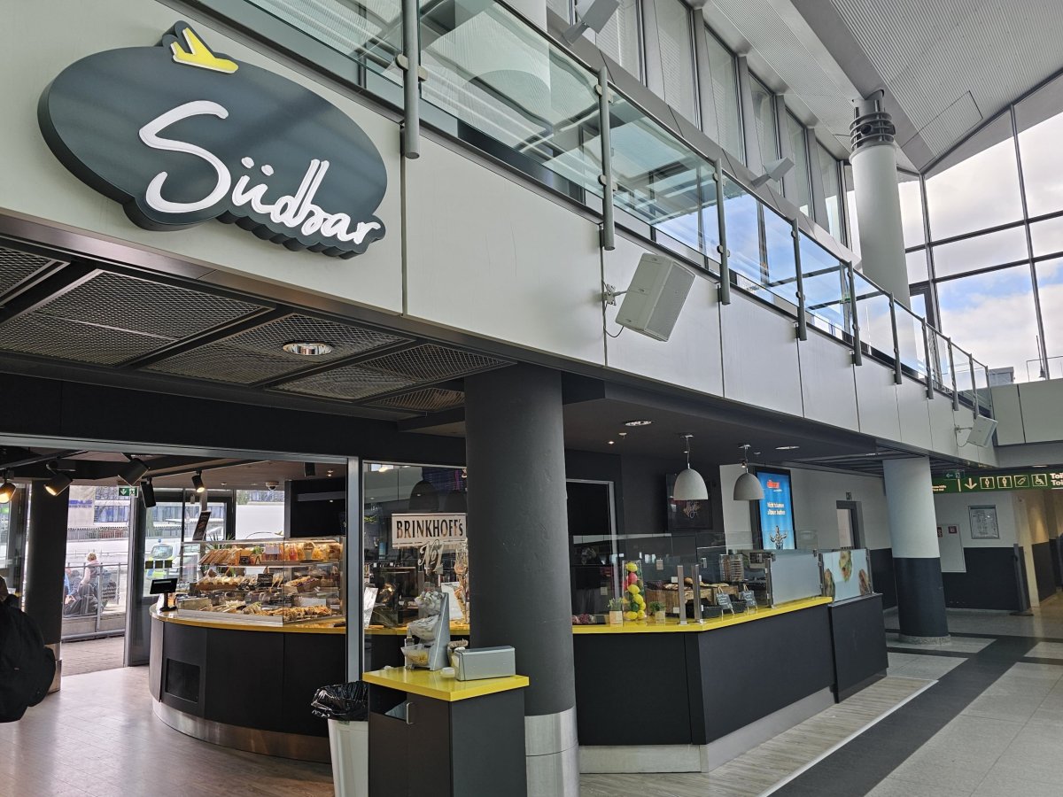 Restaurace v odletové hale