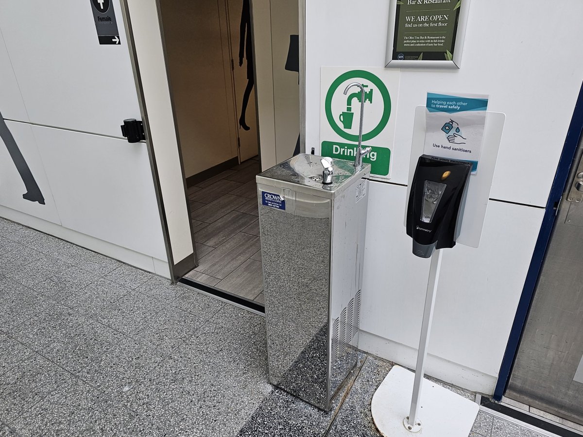 Pitná voda, letiště SOU