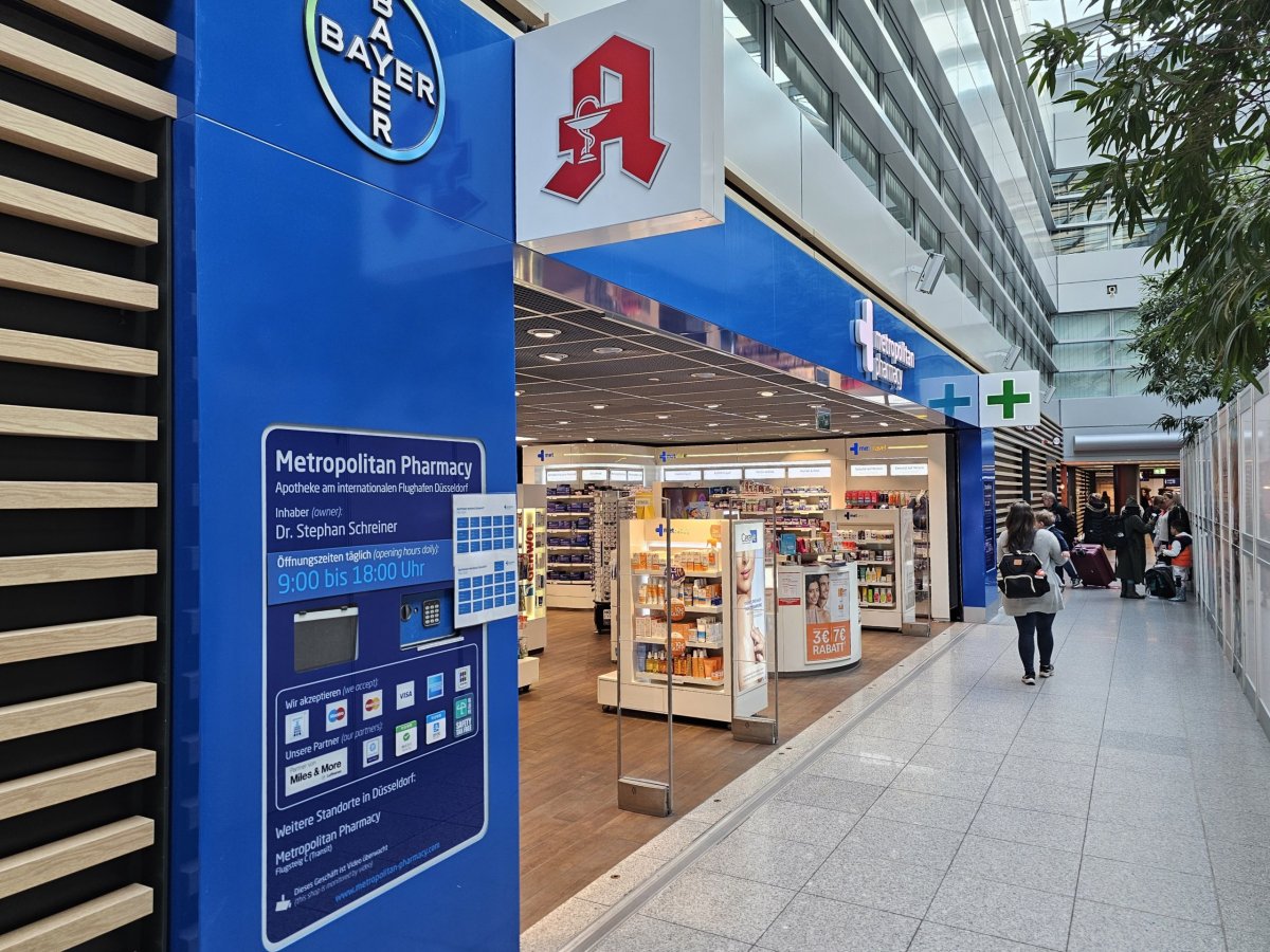 Lékárna ve veřejné části