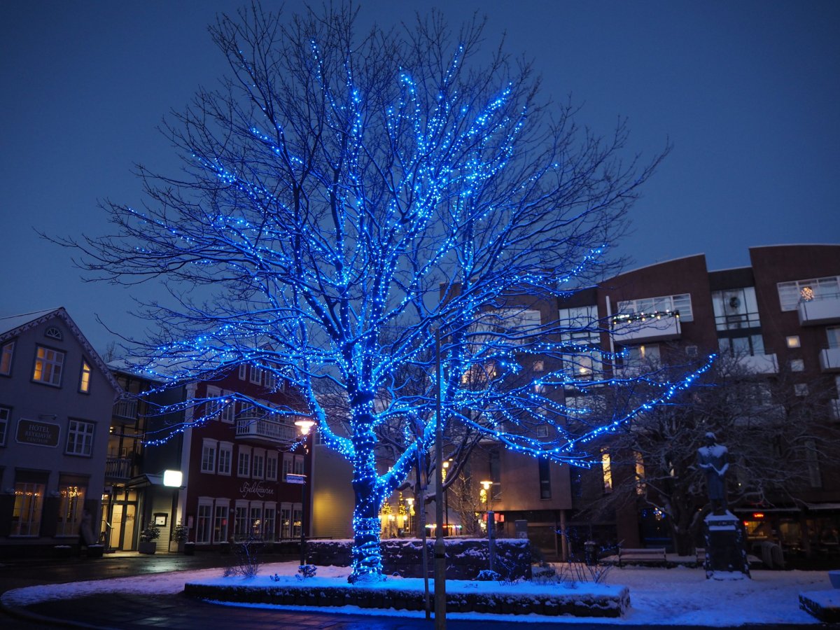 Výzdoba v Reykjavíku