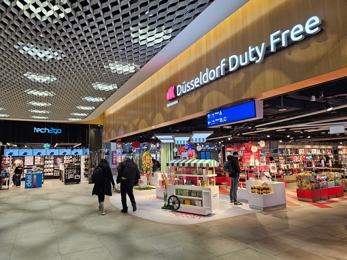 Duty free shop v DUS
