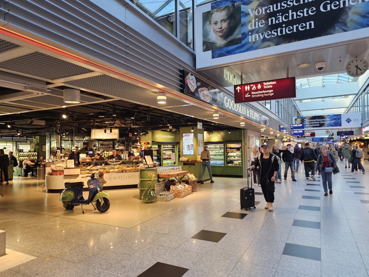 Restaurace v tranzitním prostoru