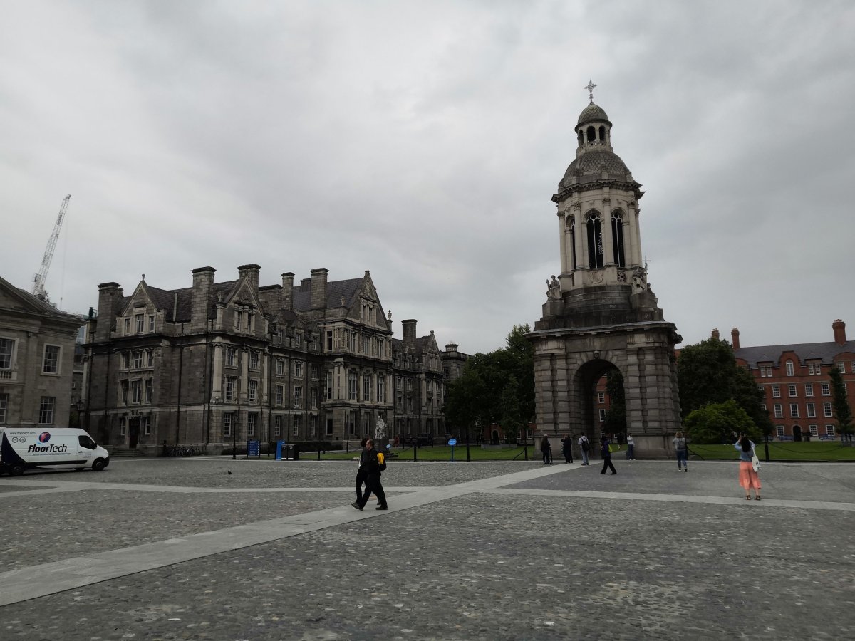Zvonice v Trinity College