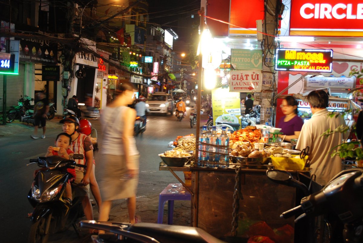 Večerni Saigon