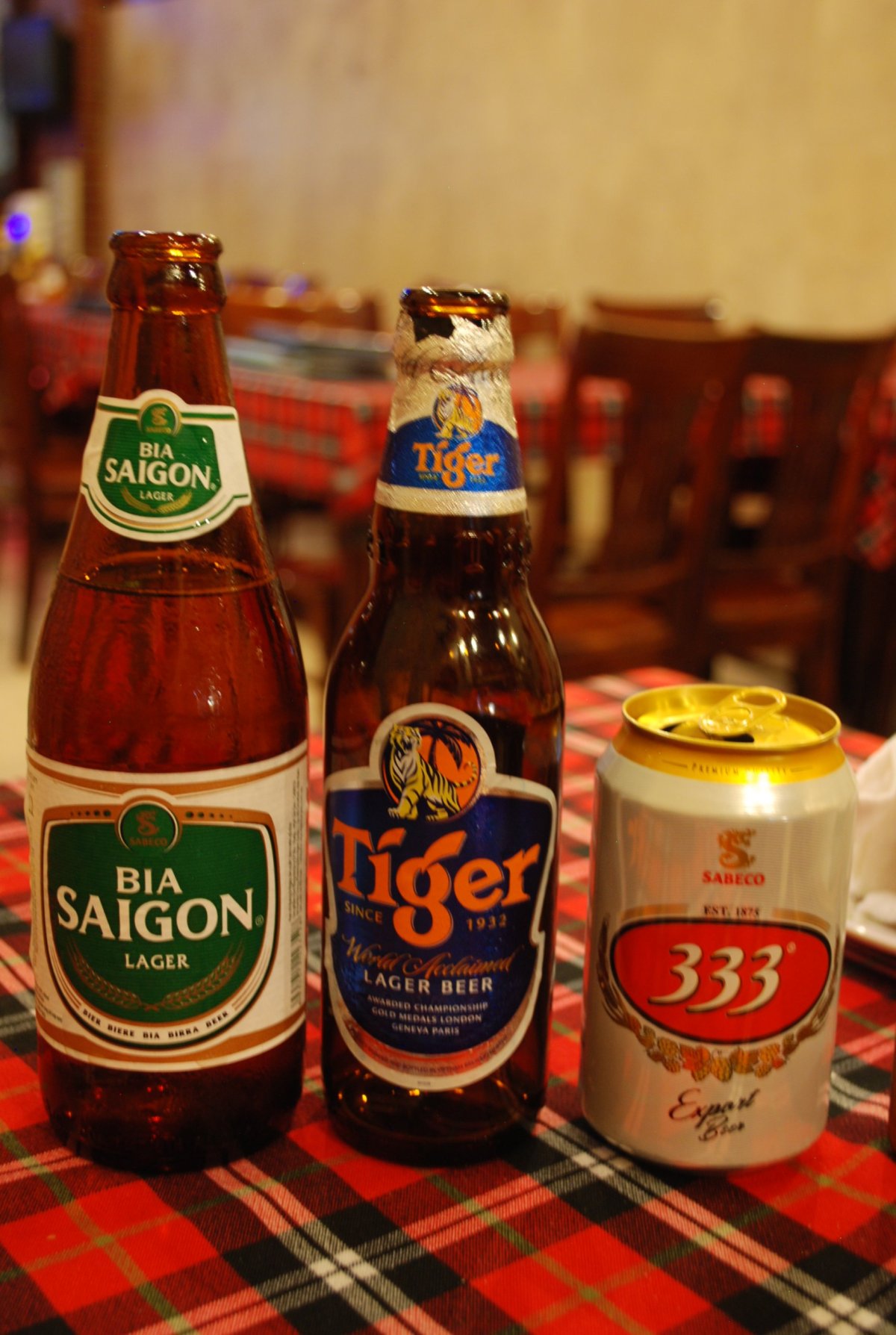 Vietnamské pivo - dobré