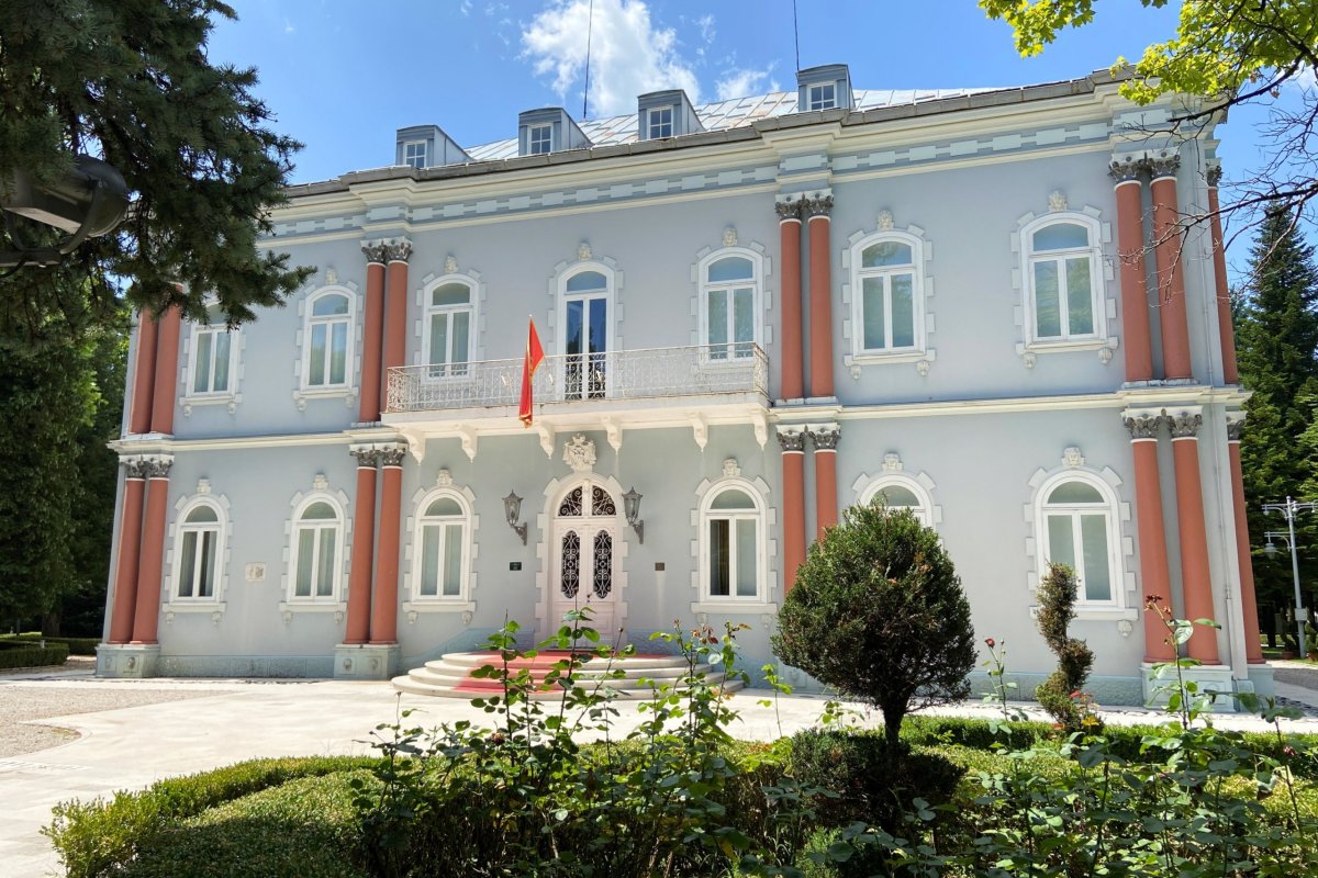 Cetinje - bývalá prezidentská rezidence