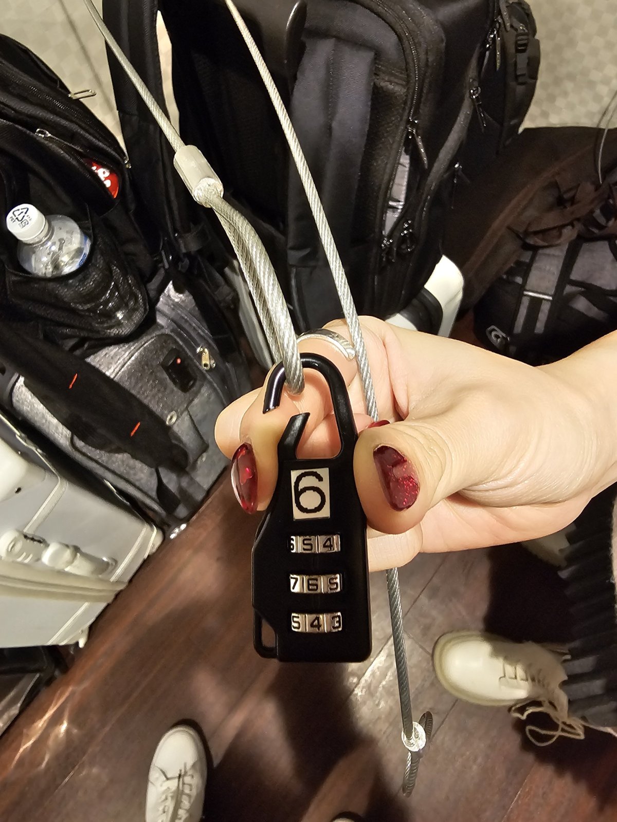 Zámek v úschovně na zavazadla