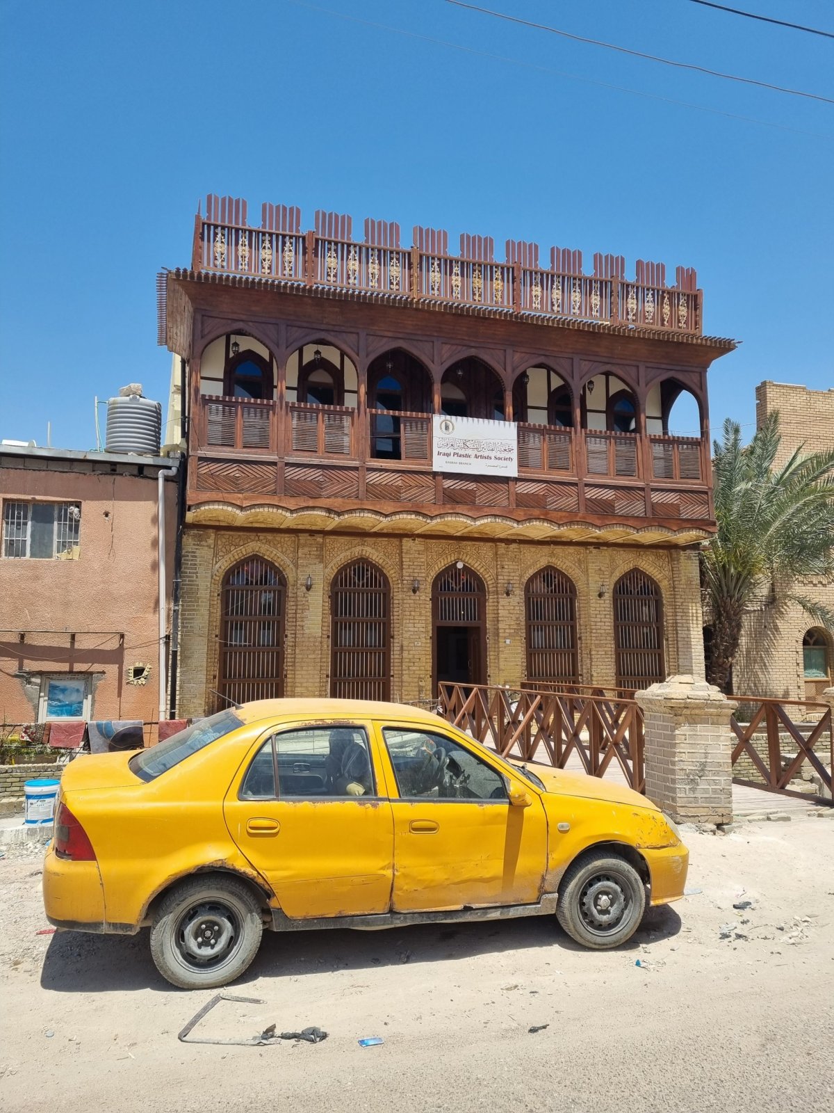 Pomalá obnova historického centra Basry