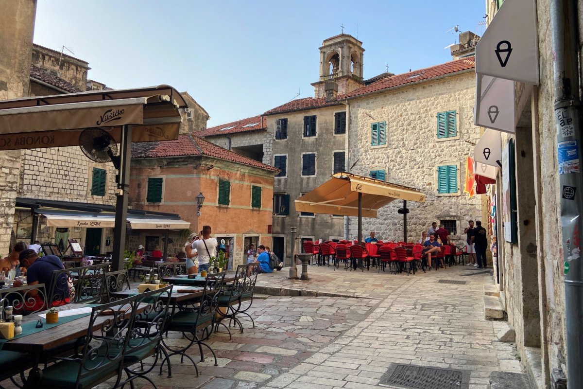 Cesta starým Kotorem