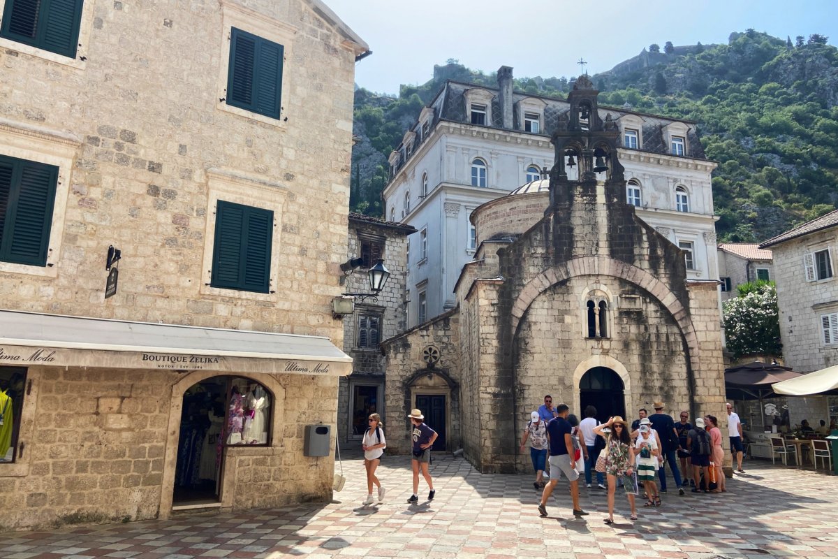 Cesta starým Kotorem