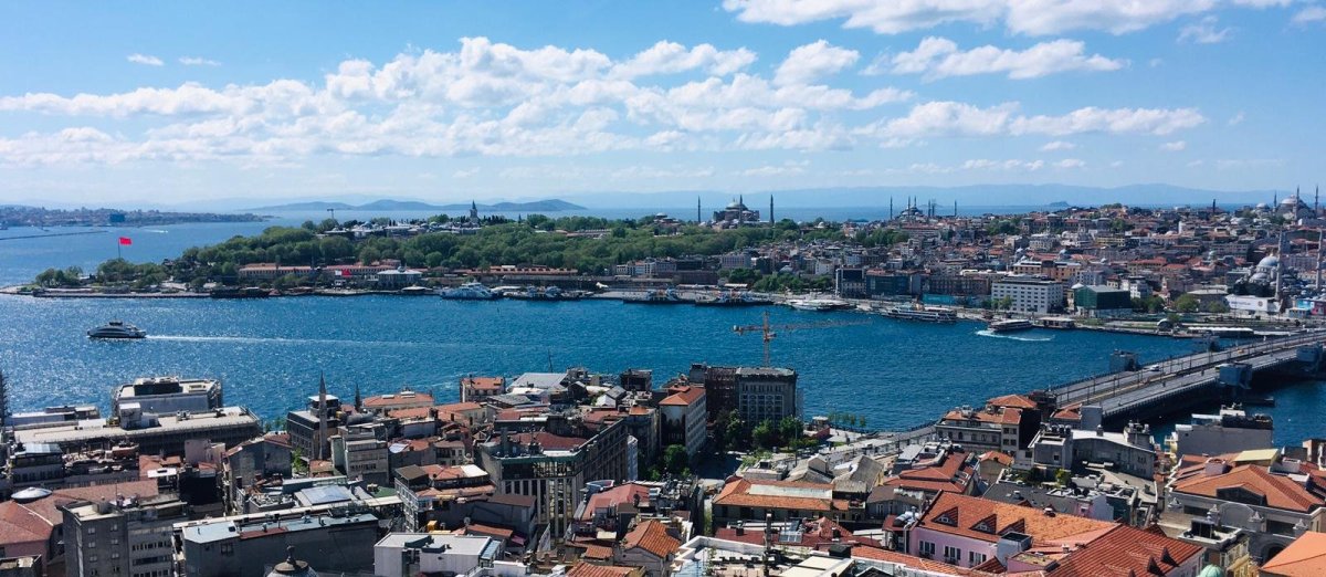 Výhled z Galatské věže