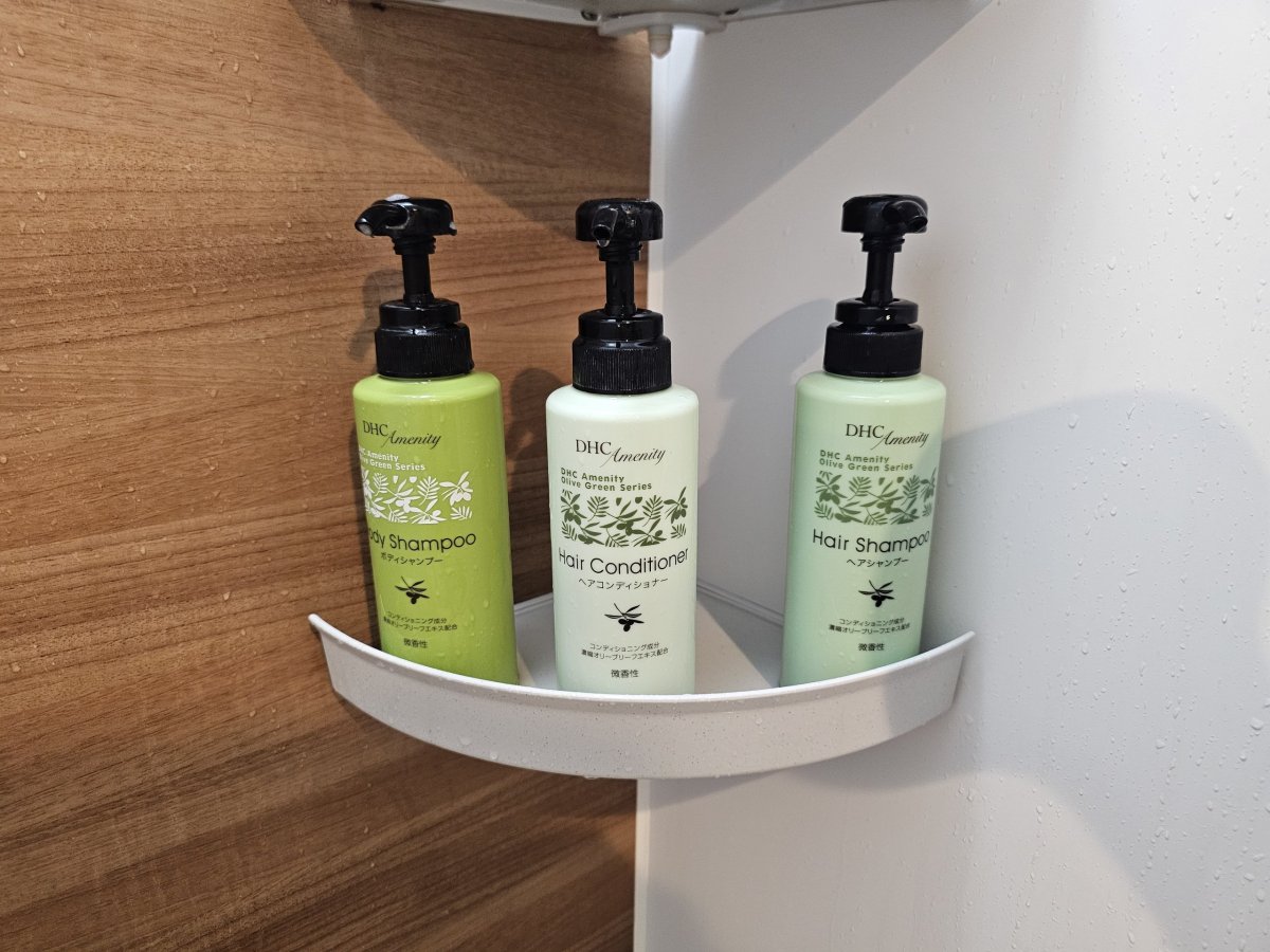 Amenities zdarma ve sprše