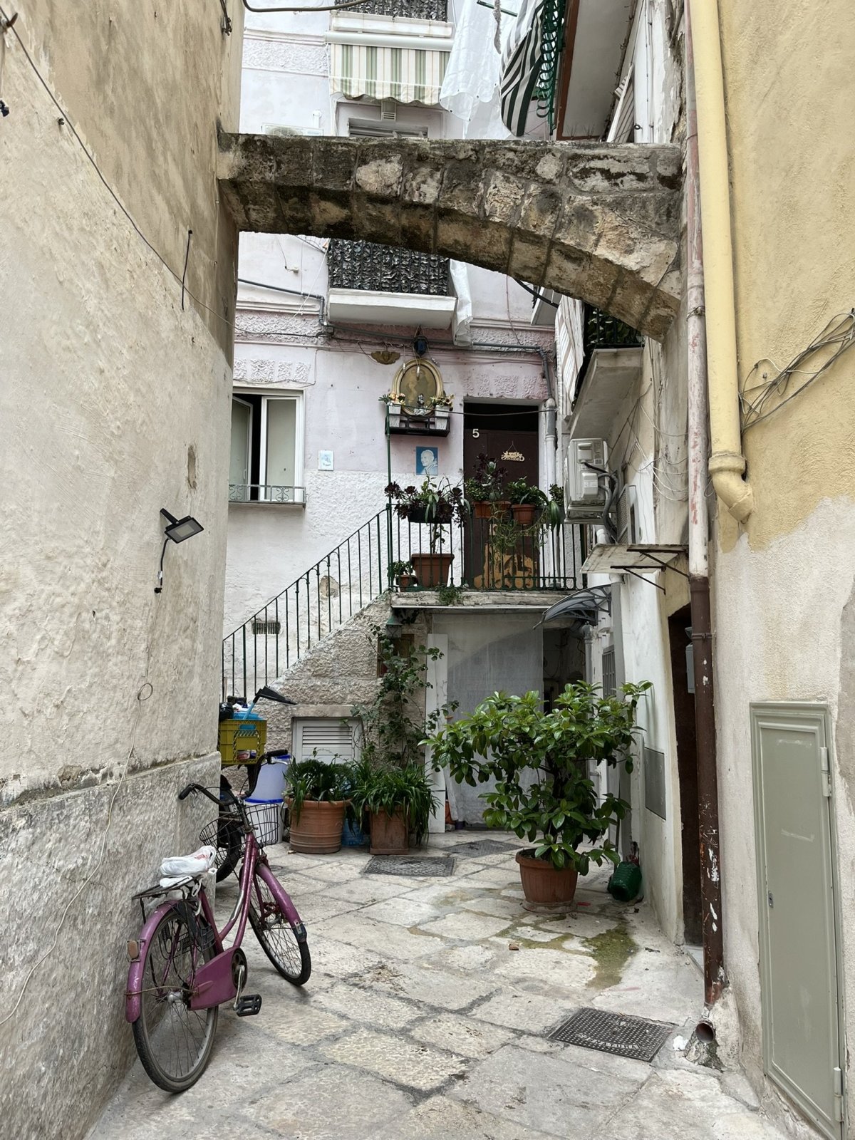 ulička starého Bari