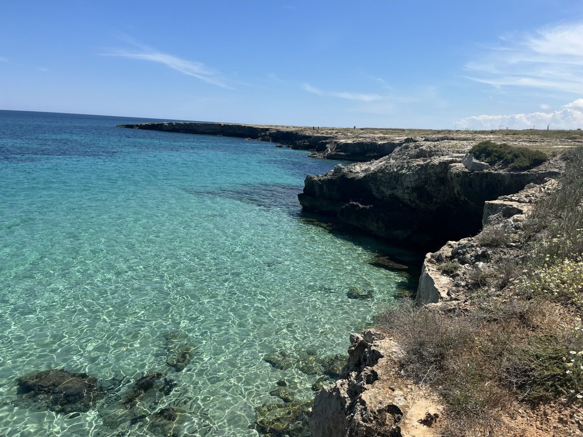 pobřeží u Monopoli