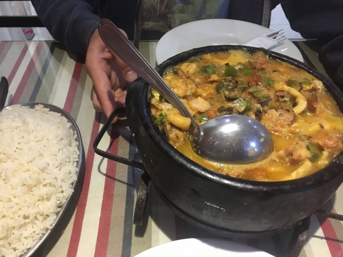 Guláš z mořských plodů