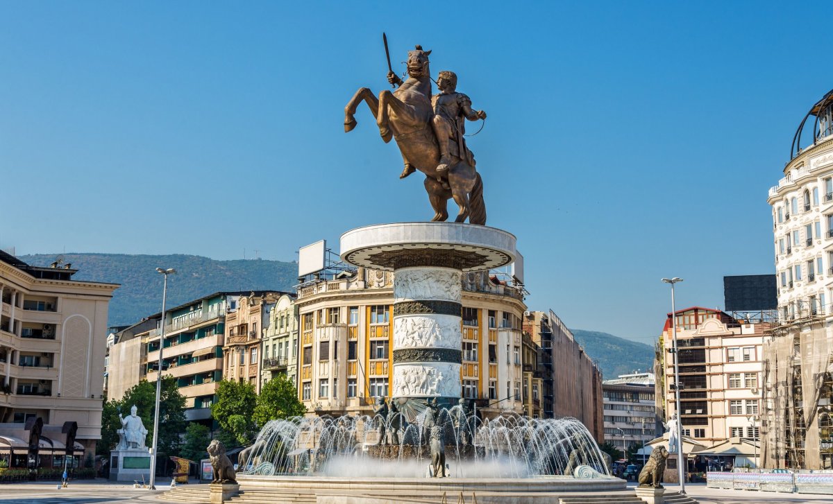 Skopje kůň