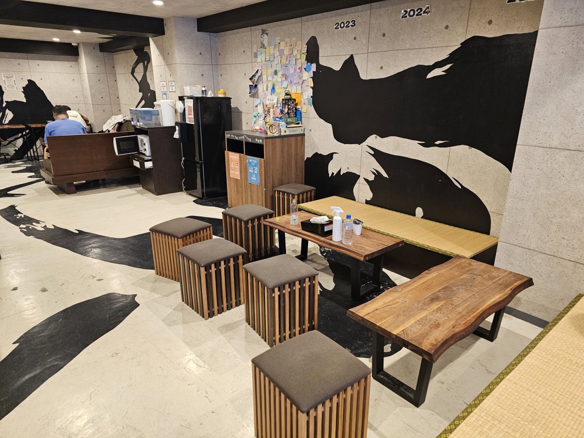 Společné prostory u recepce