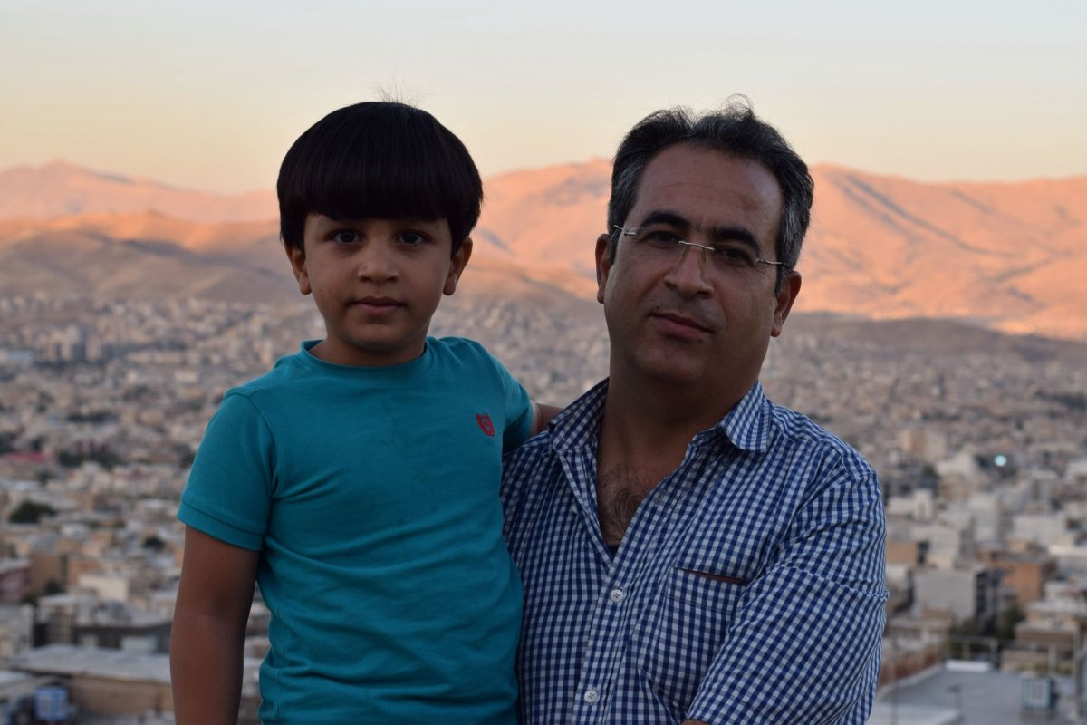 Hostitel Mohammad se synem