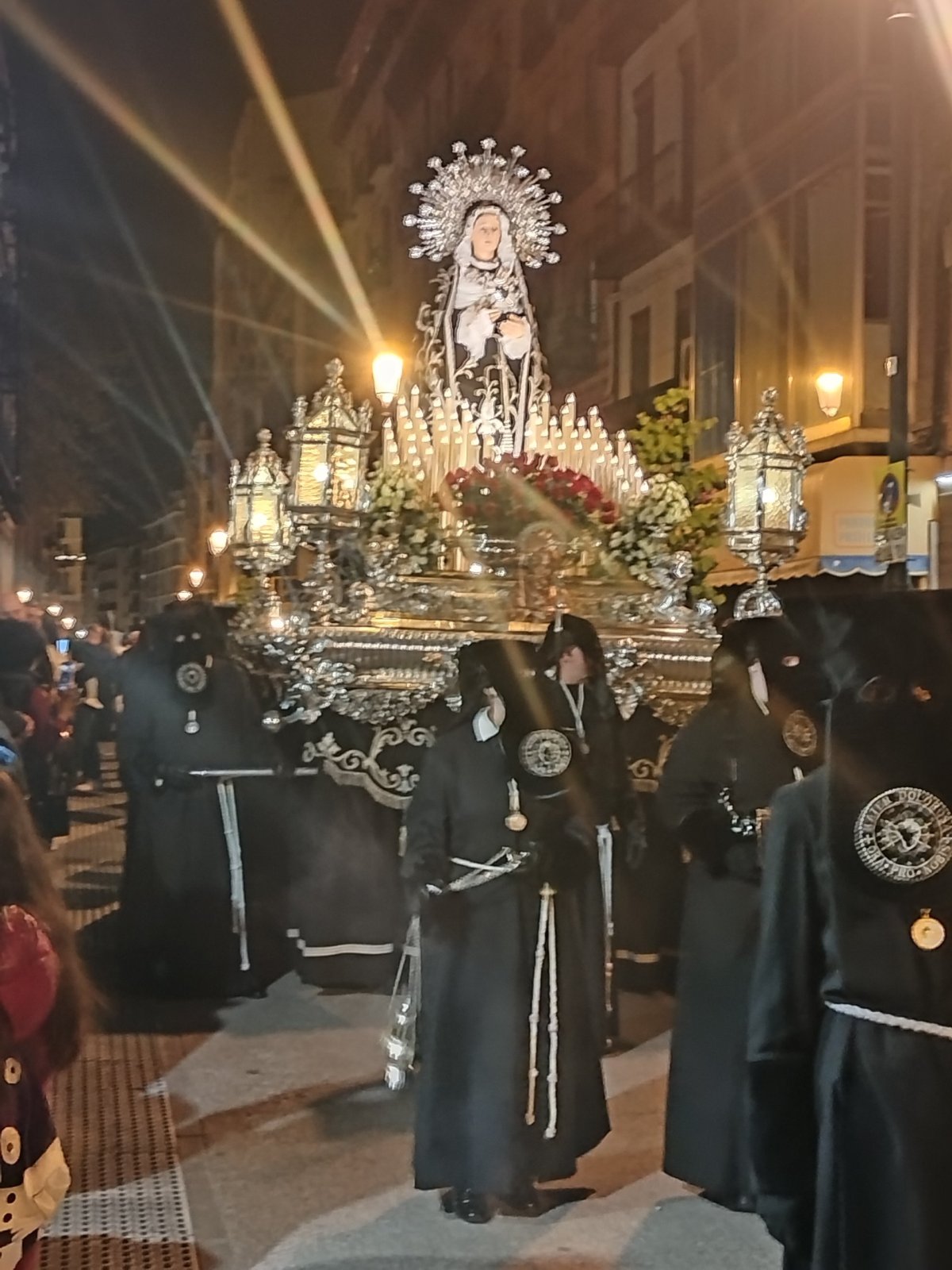 procesí z kostela Svaté Isabely de Portugal