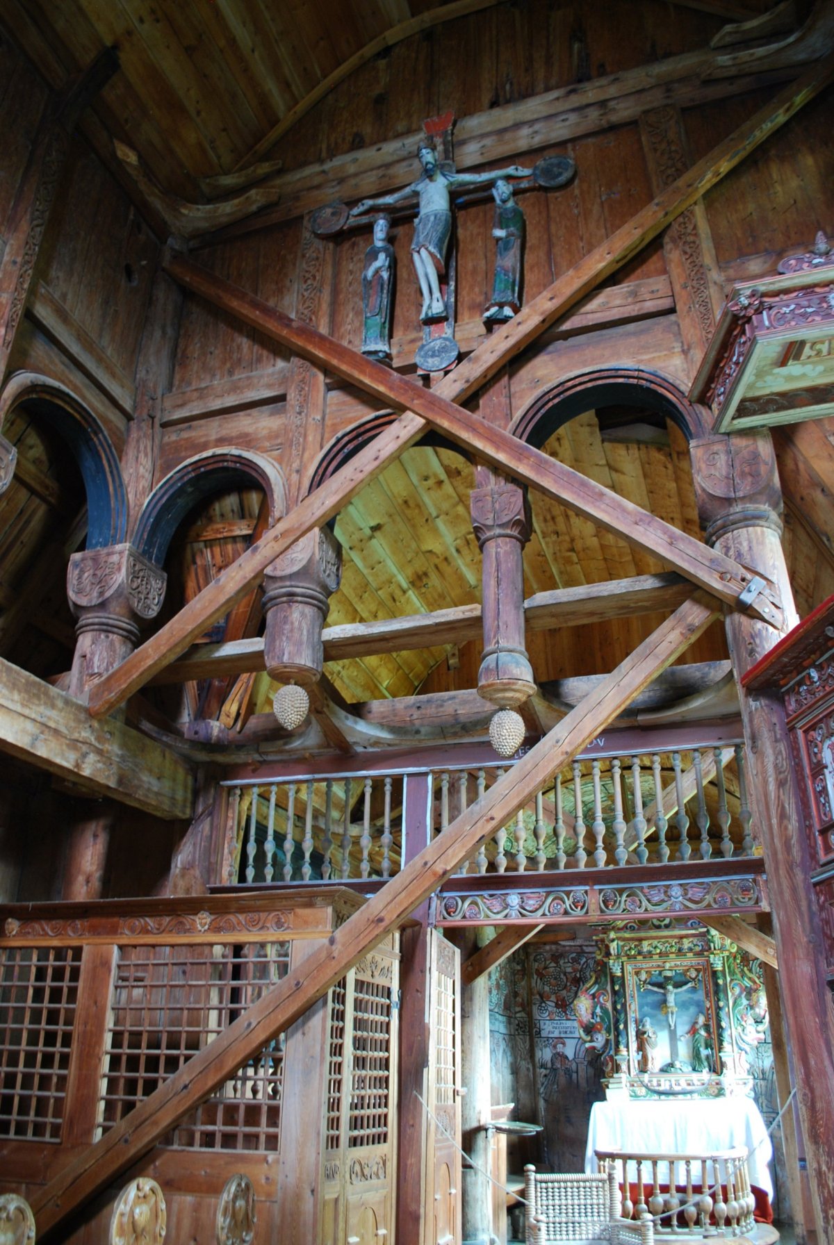 Kostel v Urnes - UNESCO