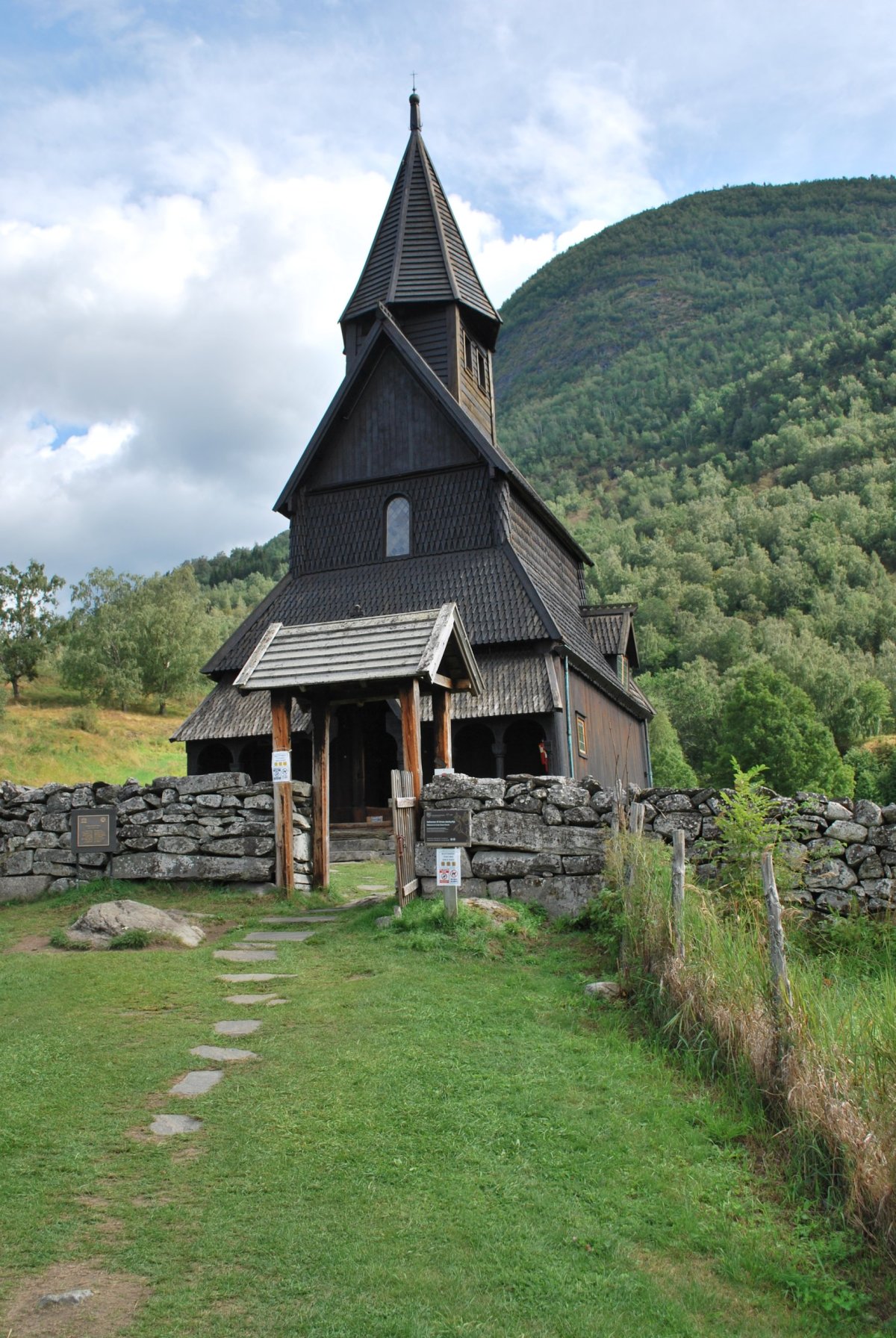 Kostel v Urnes - UNESCO
