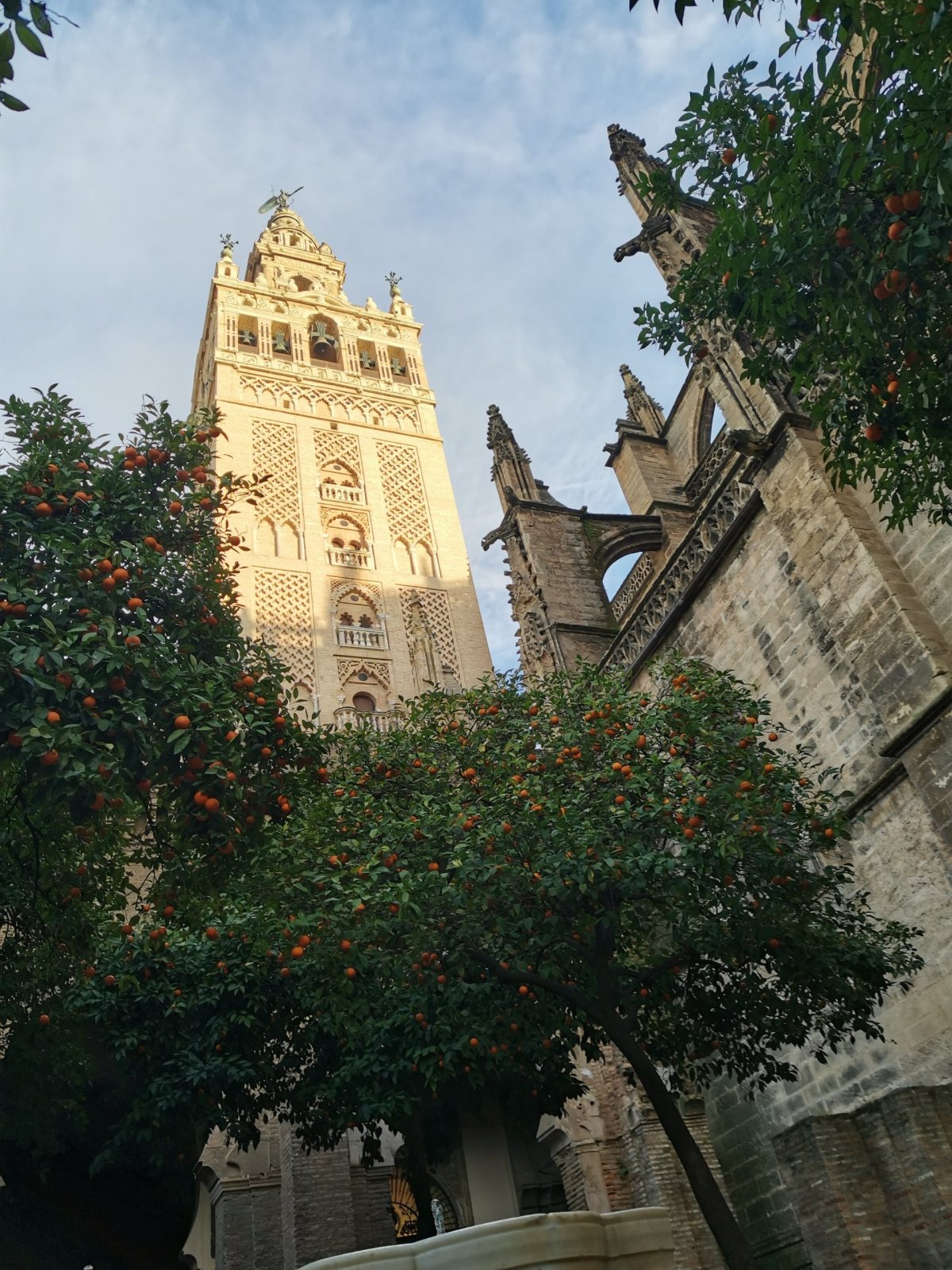Katedrála a někdejší minaret