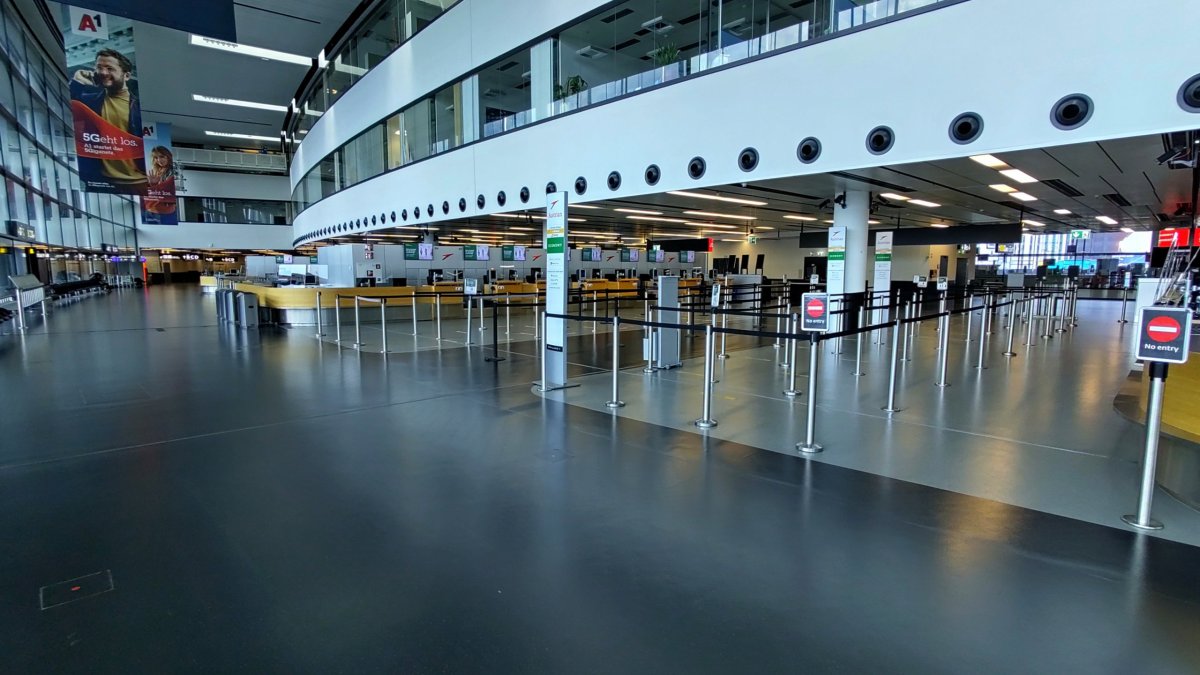 Letiště jako po apokalypse