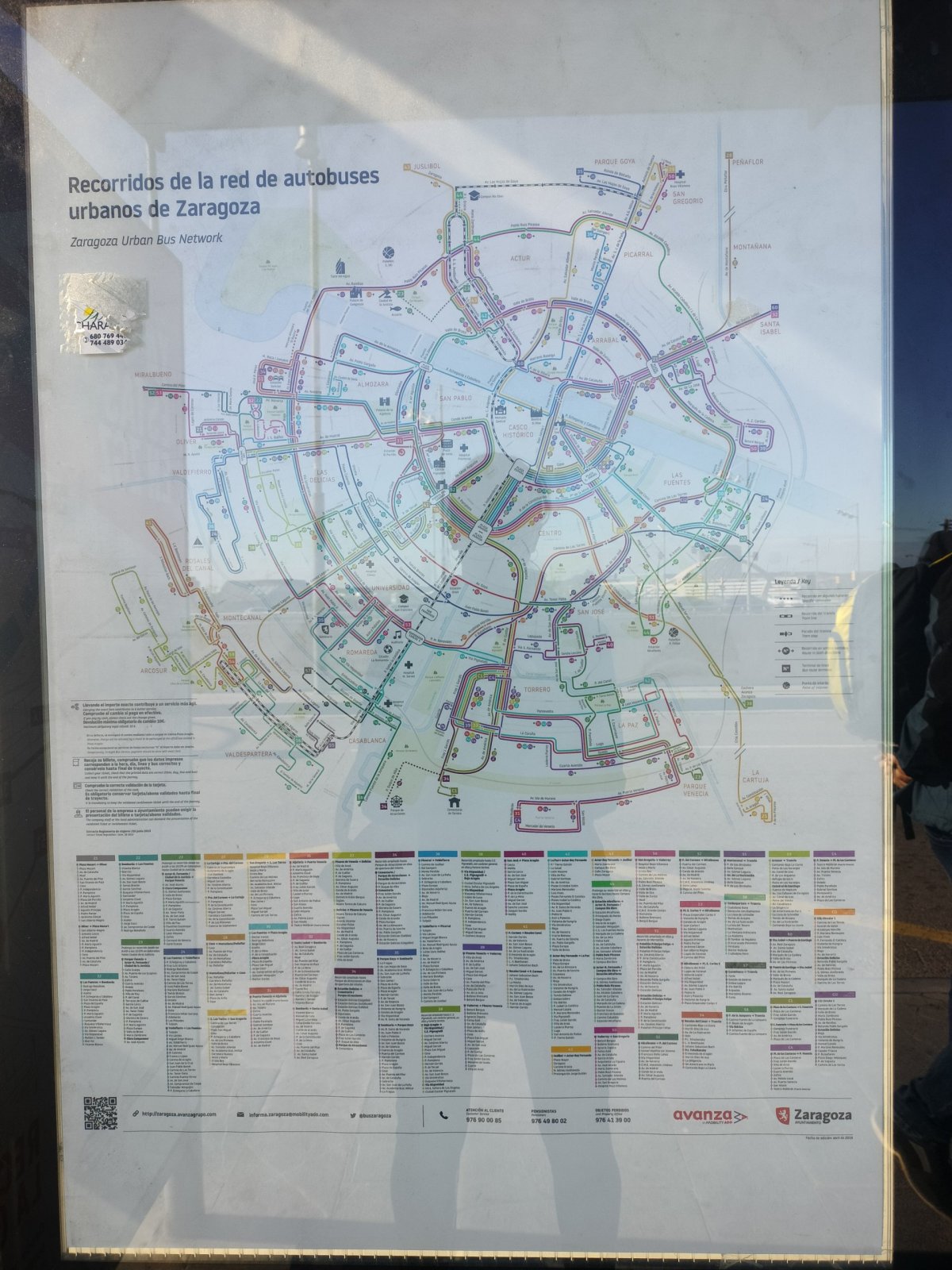 mapa autobusovýh linek