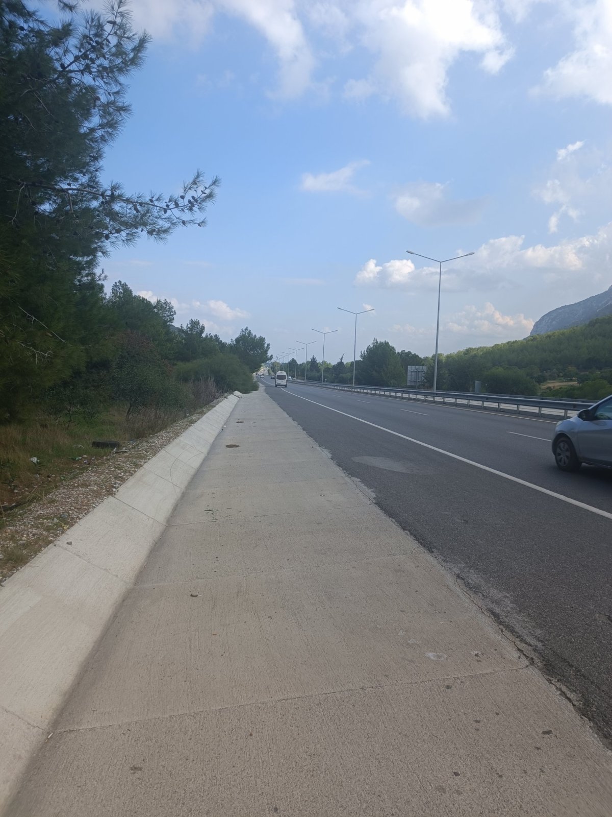 Naše výstupní místo z autobusu