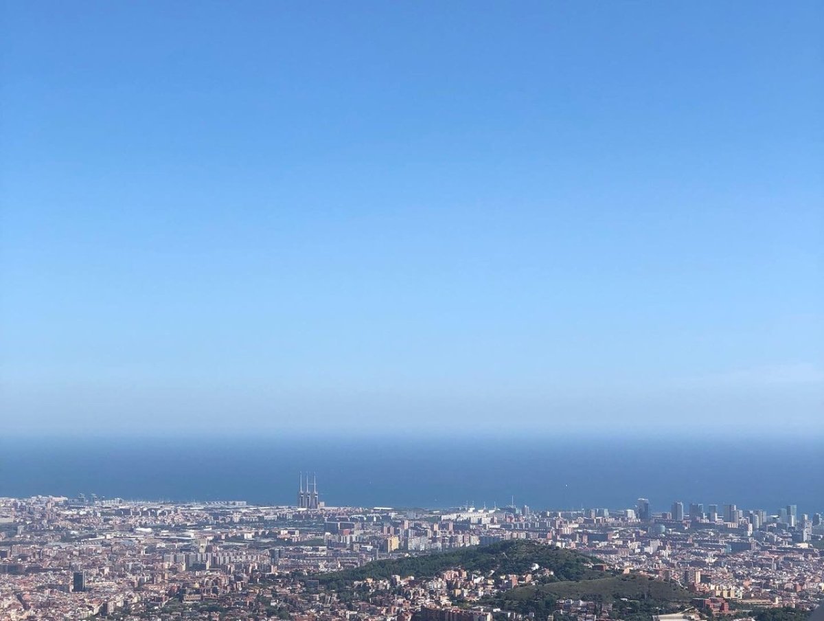 Výhled na Barcelonu