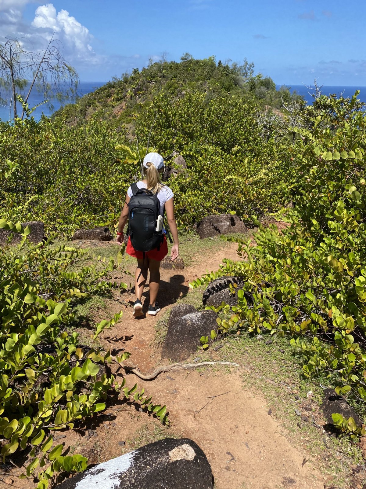Track na Anse Georgette